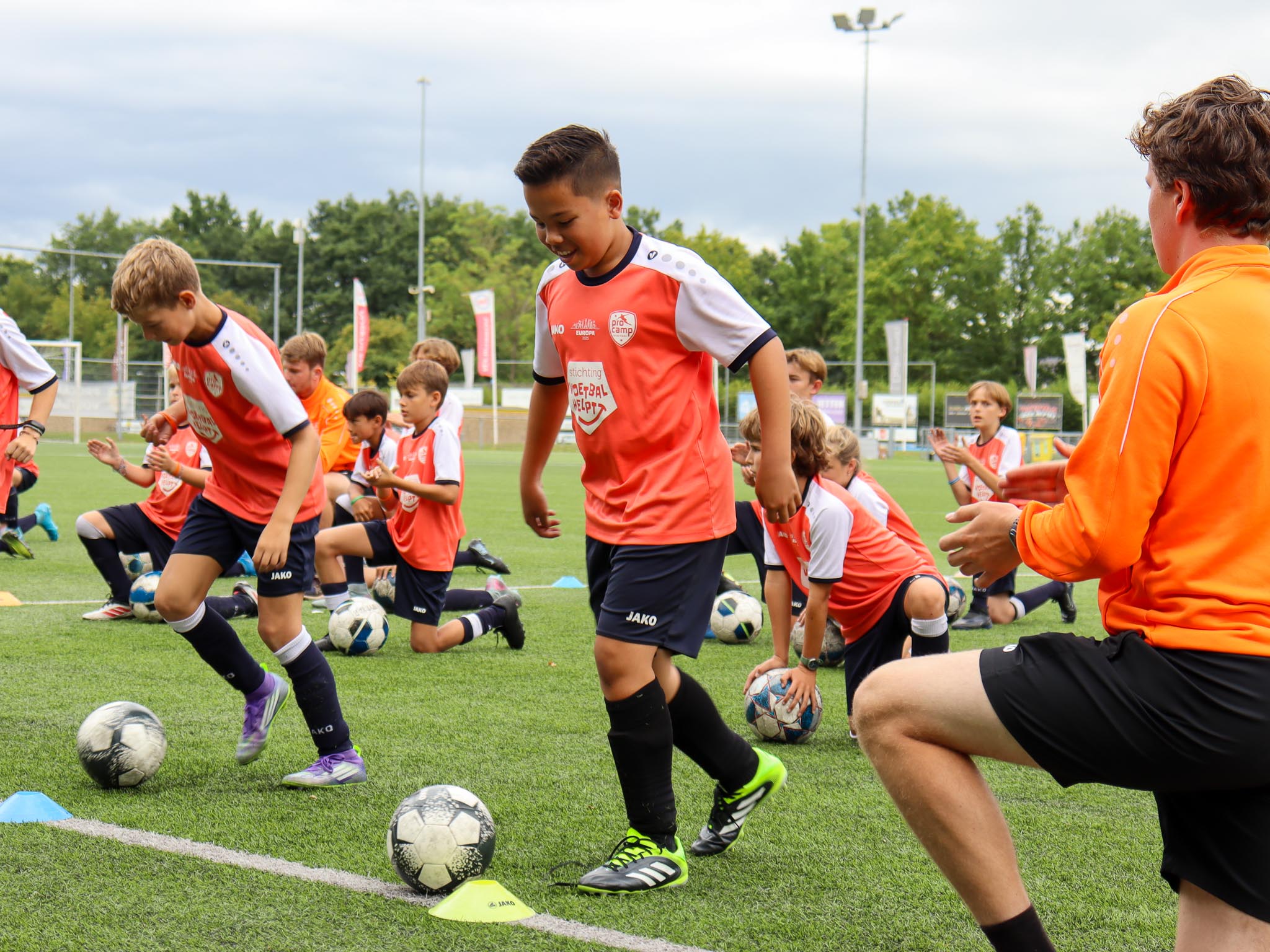 Voetbaltraining ProCamp voetbalkamp zomervakantie